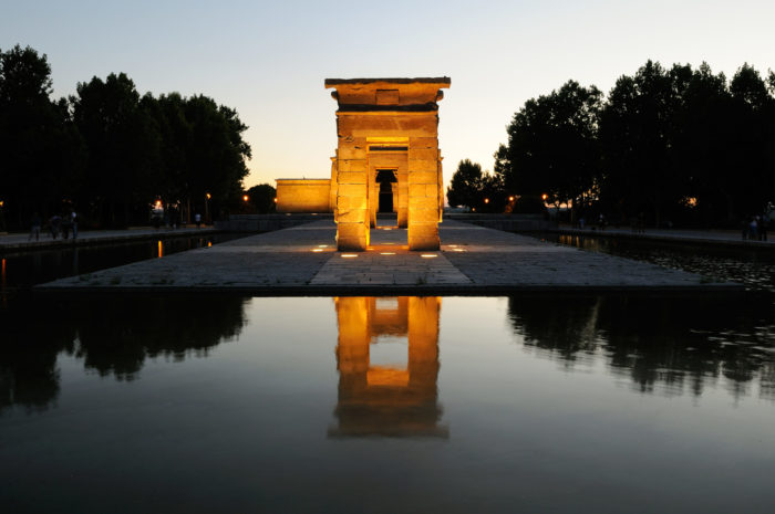 Temple of Debod, Madrid, Spain